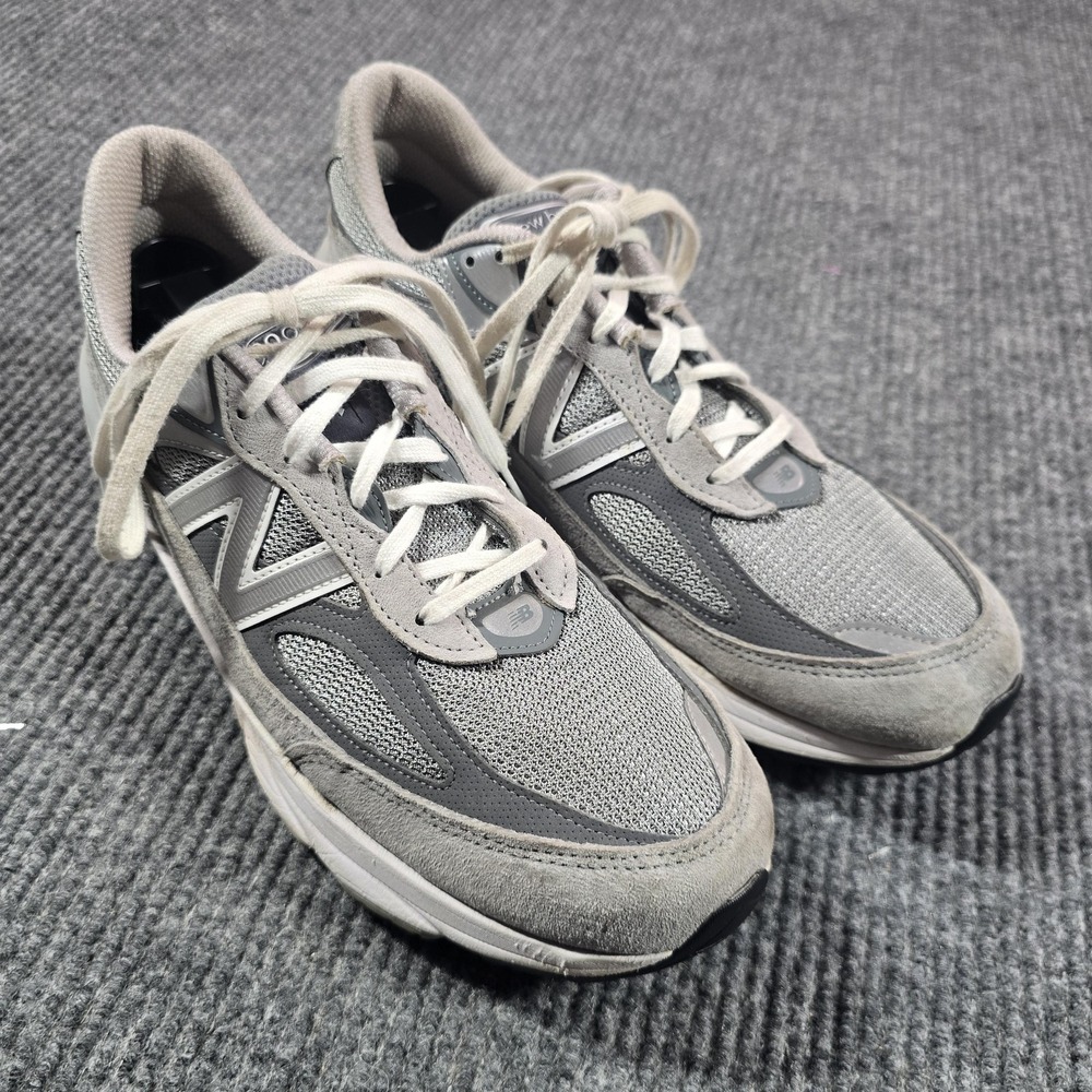 New‎ Balance 990v5 Shoes Mens Size 12.5 Gray Suede Mesh Made In USA M990GL6